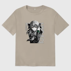Женская футболка хлопок Oversize Шиноа Хираги. Последний Серафи