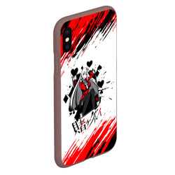 Чехол для iPhone XS Max матовый Kakegurui Ририка Момобами - фото 2