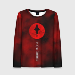 Женский лонгслив 3D Клинок, рассекающий демонов Kimetsu no Yaiba