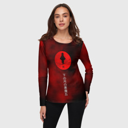 Женский лонгслив 3D Клинок, рассекающий демонов Kimetsu no Yaiba - фото 2