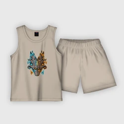 Детская пижама с шортами хлопок Джаггернаут