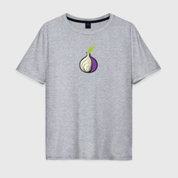 Мужская футболка хлопок Oversize Tor Browser