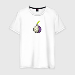 Мужская футболка хлопок Tor Browser