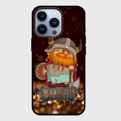 Чехол для iPhone 13 Pro Valheim мультяшный викинг