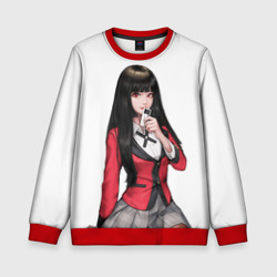 Детский свитшот 3D Jabami Yumeko с картой - Kakegurui