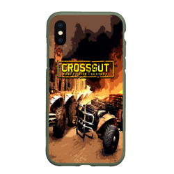 Чехол для iPhone XS Max матовый Crossout Online