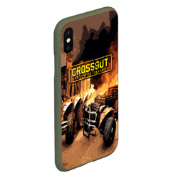 Чехол для iPhone XS Max матовый Crossout Online - фото 2