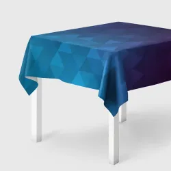 Скатерть 3D Абстрактные треугольники с градиентом