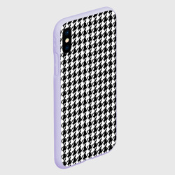 Чехол для iPhone XS Max матовый Гусиная лапка - фото 2