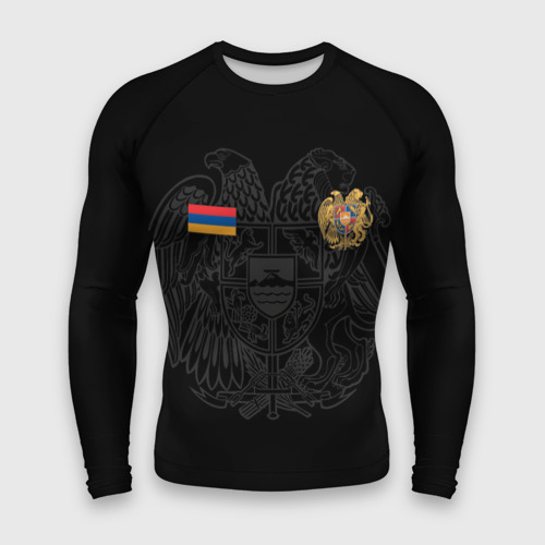 Мужской рашгард 3D Форма Армении флаг герб, цвет 3D печать