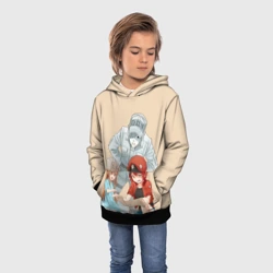 Детская толстовка 3D Клетки за работой - фото 2