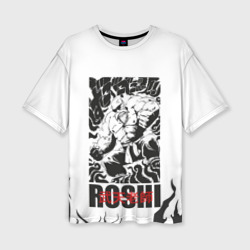 Женская футболка oversize 3D Roshi