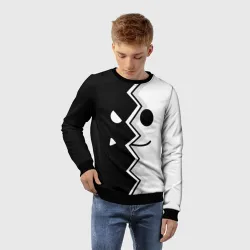 Детский свитшот 3D Geometry Dash морда - фото 2