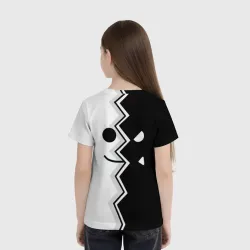Детская футболка 3D Geometry Dash морда - фото 4