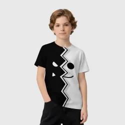 Детская футболка 3D Geometry Dash морда - фото 5
