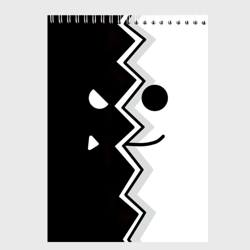 Скетчбук Geometry Dash морда