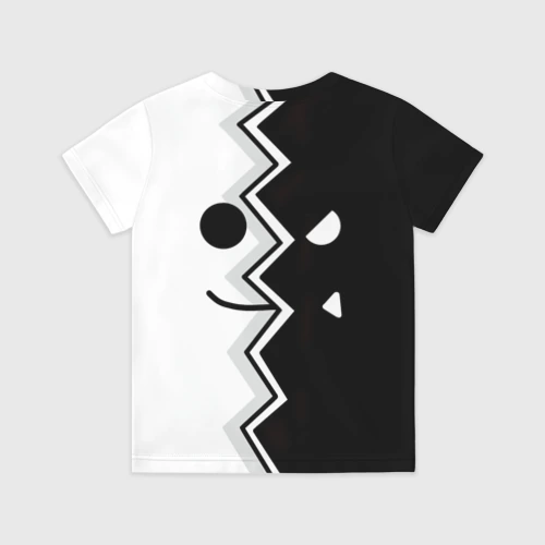 Детская футболка 3D Geometry Dash морда - фото 2