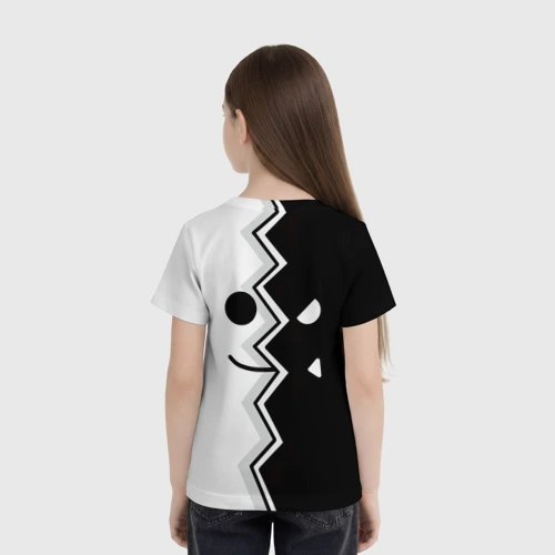 Детская футболка 3D Geometry Dash морда - фото 4