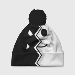 Шапка 3D c помпоном Geometry Dash морда