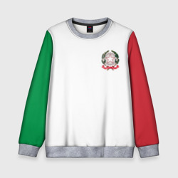 Детский свитшот 3D Италия форма герб италии