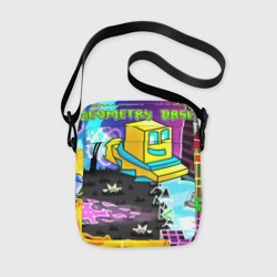 Сумка через плечо 3D Geometry Dash pattern