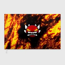 Флаг 3D Geometry Dash Demon