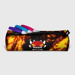 Пенал школьный 3D Geometry Dash Demon - фото 2