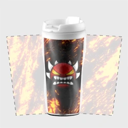 Термокружка-непроливайка Geometry Dash Demon - фото 2