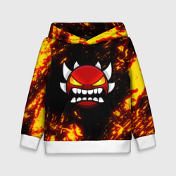 Детская толстовка 3D Geometry Dash Demon