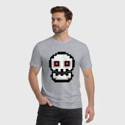 Мужская футболка хлопок Skull Geometry Dash - фото 2