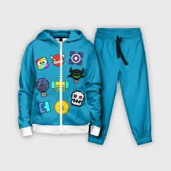 Детский костюм 3D Geometry Dash Icons