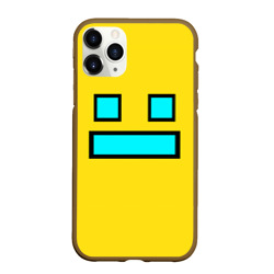 Чехол для iPhone 11 Pro Max матовый Geometry Dash Smile