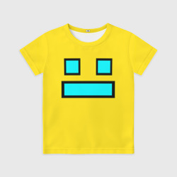 Детская футболка 3D Geometry Dash Smile