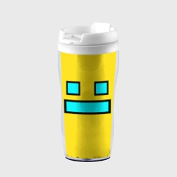 Термокружка-непроливайка Geometry Dash Smile
