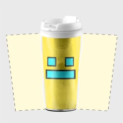 Термокружка-непроливайка Geometry Dash Smile - фото 2