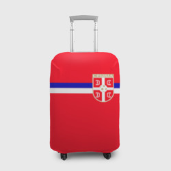 Чехол для чемодана 3D Сборная Сербии