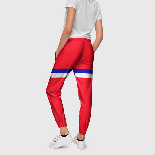 Женские брюки 3D Сборная Сербии, цвет 3D печать - фото 4