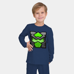 Детская пижама с лонгсливом хлопок Geometry Dash doom mod - фото 2