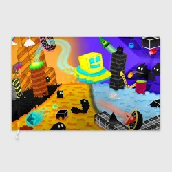Флаг 3D Geometry Dash RobTop