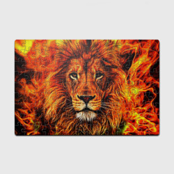 Головоломка Пазл магнитный 126 элементов Огненные лев