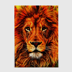 Постер Огненные лев