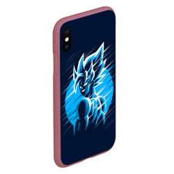 Чехол для iPhone XS Max матовый Dragon Ball Z Art - фото 2