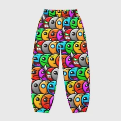 Женские джоггеры оверсайз 3D Geometry Dash