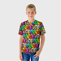 Детская футболка 3D Geometry Dash - фото 2