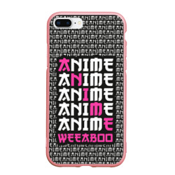 Чехол для iPhone 7Plus/8 Plus матовый Anime weeaboo