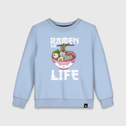 Детский свитшот хлопок Ramen life