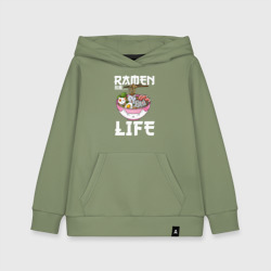 Детская толстовка хлопок Ramen life