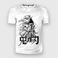 Мужская футболка 3D Slim Иноске Хашибира Kimetsu no Yaiba