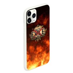 Чехол для iPhone 11 Pro Max матовый Path of Exile Logo Путь изгнанника Лого - фото 2