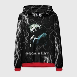 Мужская толстовка 3D Король и Шут: молния